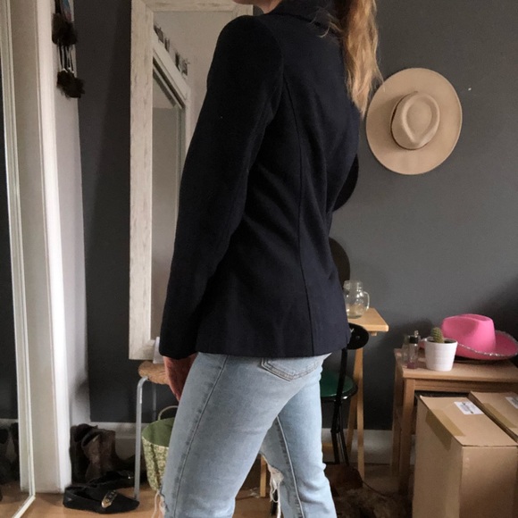 Navy blue Forever 21 Coat - Picture 3 of 8